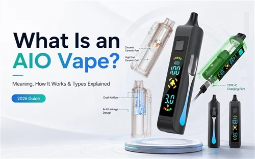 Ki sa ki se yon vape aio? Gid final ou a tout-an-yon sèl aparèy vaping